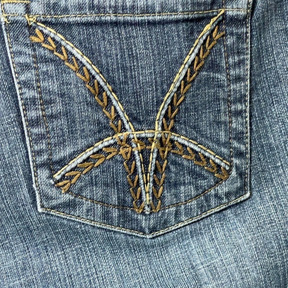 KUT FROM THE KLOTH Mid-Rise Five Pocket Design Jeans SZ 6 - Picture 10 of 15